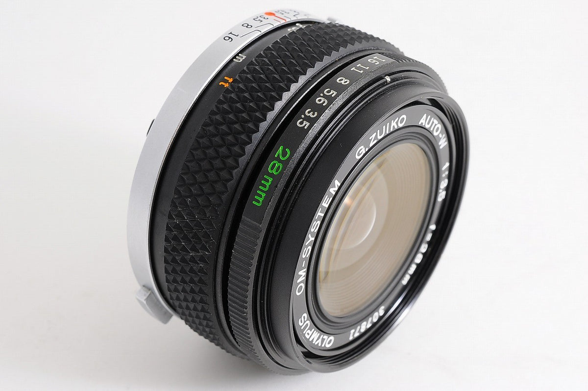[MINT] Olympus OM G.Zuiko Auto-W 28mm f/3.5 Wide MF Lens OM Mount Japan