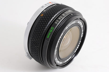 [MINT] Olympus OM G.Zuiko Auto-W 28mm f/3.5 Wide MF Lens OM Mount Japan
