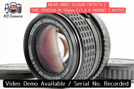 [Near Mint] Pentax SMC Pentax-M 50mm f/1.4 Fast MF Lens Pentax K Mount Japan