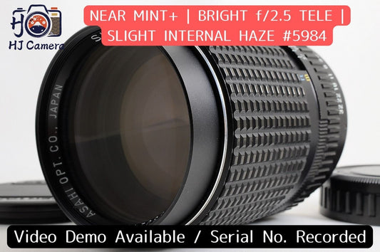 [Near Mint+] Pentax SMC Pentax 135mm f/2.5 Fast Telephoto MF Lens K Mount Japan