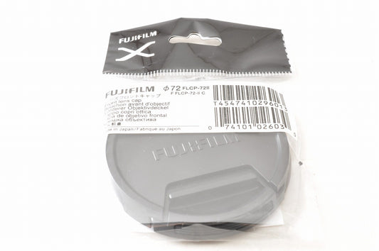 [Brand New] Fujifilm FLCP-72II Front Lens Cap 72mm Genuine Center Pinch Japan