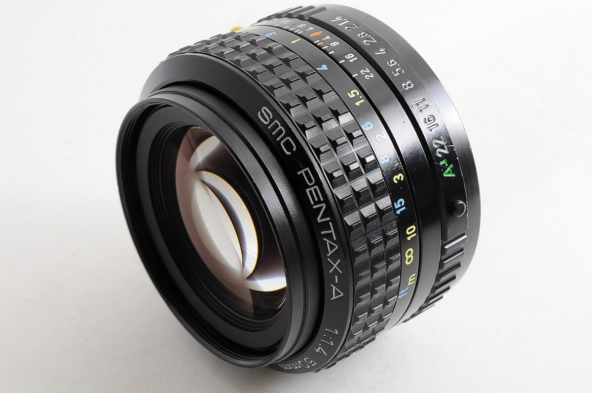 [Near Mint+] Pentax SMC Pentax-A 50mm f/1.4 Fast MF Lens Pentax K Mount Japan