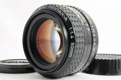 [Top Mint] Pentax SMC Pentax-A 50mm f/1.4 Fast MF Lens Pentax K Mount Japan