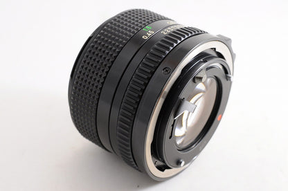 [Mint w/ Caps] Canon New FD NFD 50mm f1.4 Fast MF Standard Prime Lens Japan