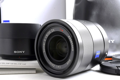[Almost Unused] Sony Carl Zeiss Sonnar T* E 24mm f/1.8 ZA SEL24F18Z Lens Japan