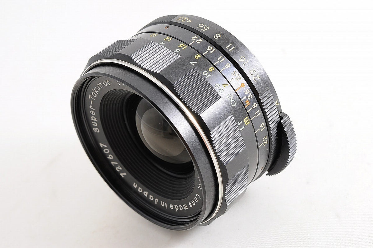 [Near Mint Boxed Case] Pentax Super Takumar 35mm f/3.5 Wide MF M42 Screw Japan