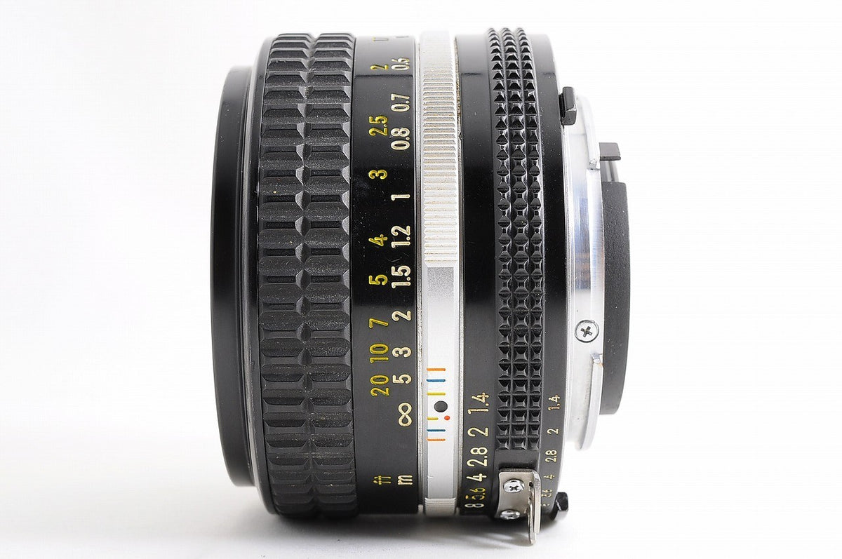 [Near Mint+ w/ Caps] Nikon AIS Nikkor 50mm f1.4 Fast MF Standard Prime Lens Jp