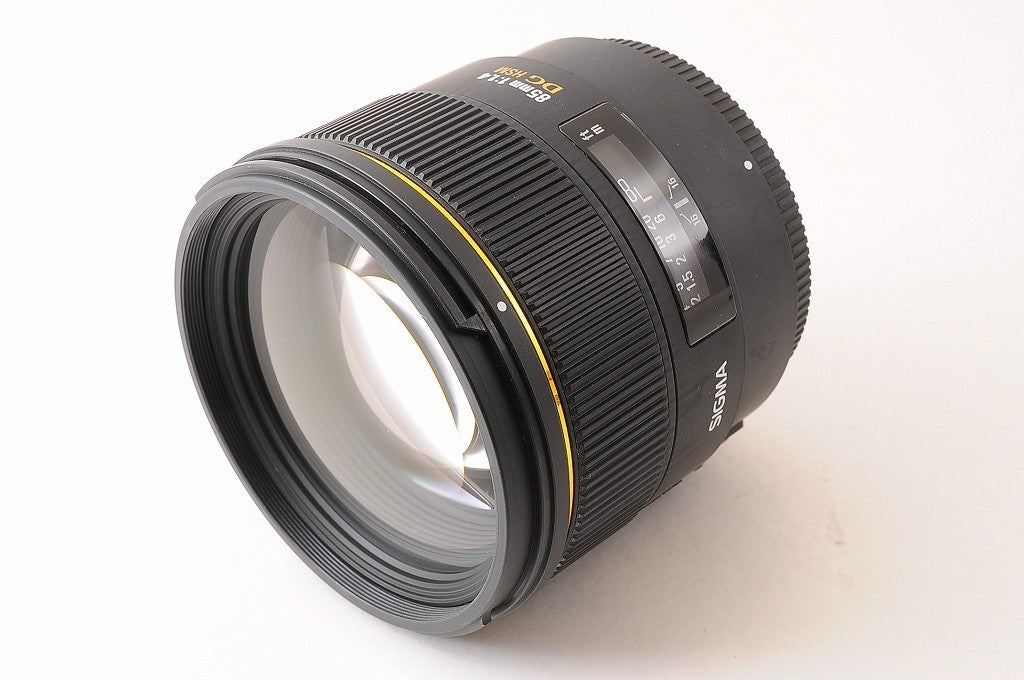 [MINT w/ Hood] Sigma 85mm f/1.4 EX DG HSM Fast AF Lens Nikon F Mount Japan