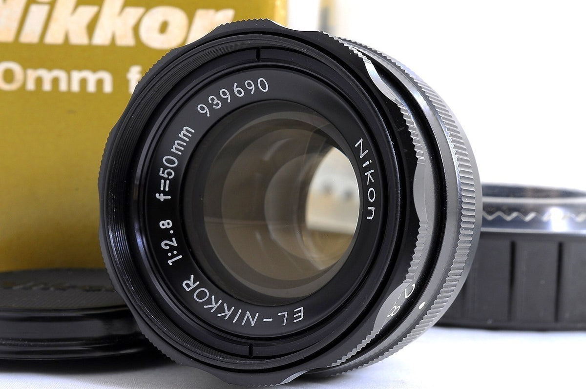 [Mint Boxed Case] Nikon EL-Nikkor 50mm f/2.8 N MF Enlarging Lens Japan