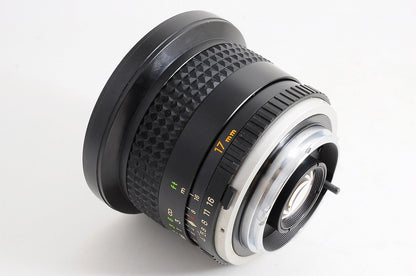 [Near Mint+ w/Caps] Minolta MC W.Rokkor 17mm f4 MF Ultra Wide Angle Prime Japan