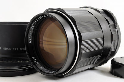 [Top Mint w/Hood] Pentax Super Multi Coated Takumar 120mm f2.8 M42 Lens Japan