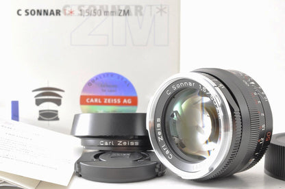 [Almost Unused] Carl Zeiss C Sonnar T* 50mm f/1.5 ZM Fast Lens Leica M Japan