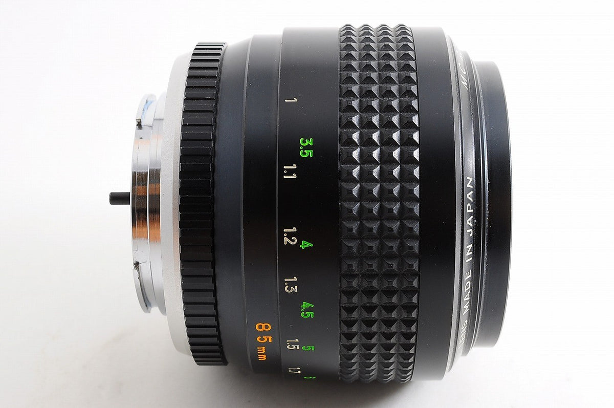 [Mint w/ Caps] Minolta MC Rokkor 85mm f1.7 Fast MF Portrait Prime Lens Japan