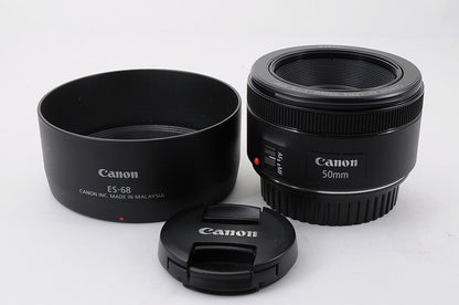 [TOP MINT Hood] Canon EF 50mm f/1.8 STM Fast AF Lens ES-68 Canon EF Japan