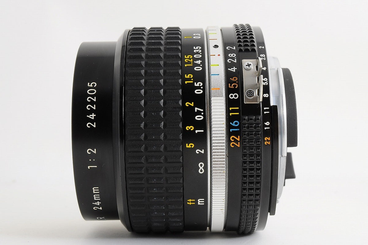 [Mint SIC Coating] Nikon AI-S AIS Nikkor 24mm f/2 Fast Wide MF Nikon F Japan