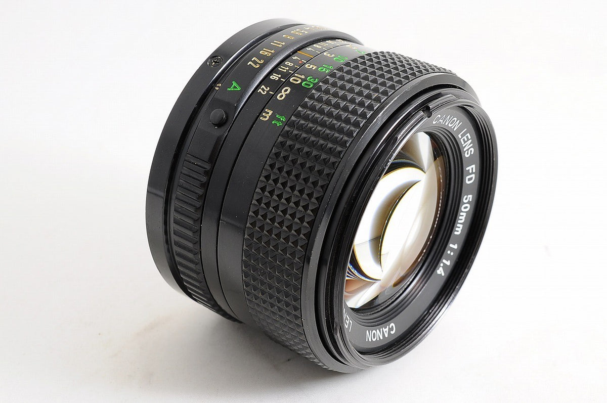 [Near Mint+ w/ Caps] Canon New FD NFD 50mm f1.4 Fast MF Standard Prime Lens Jp
