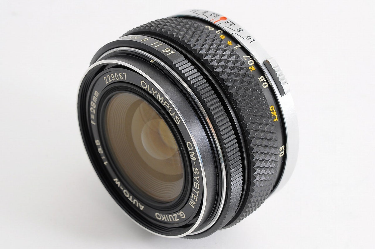 [MINT] Olympus OM G.Zuiko Auto-W 28mm f/3.5 Wide MF Lens Olympus OM Japan