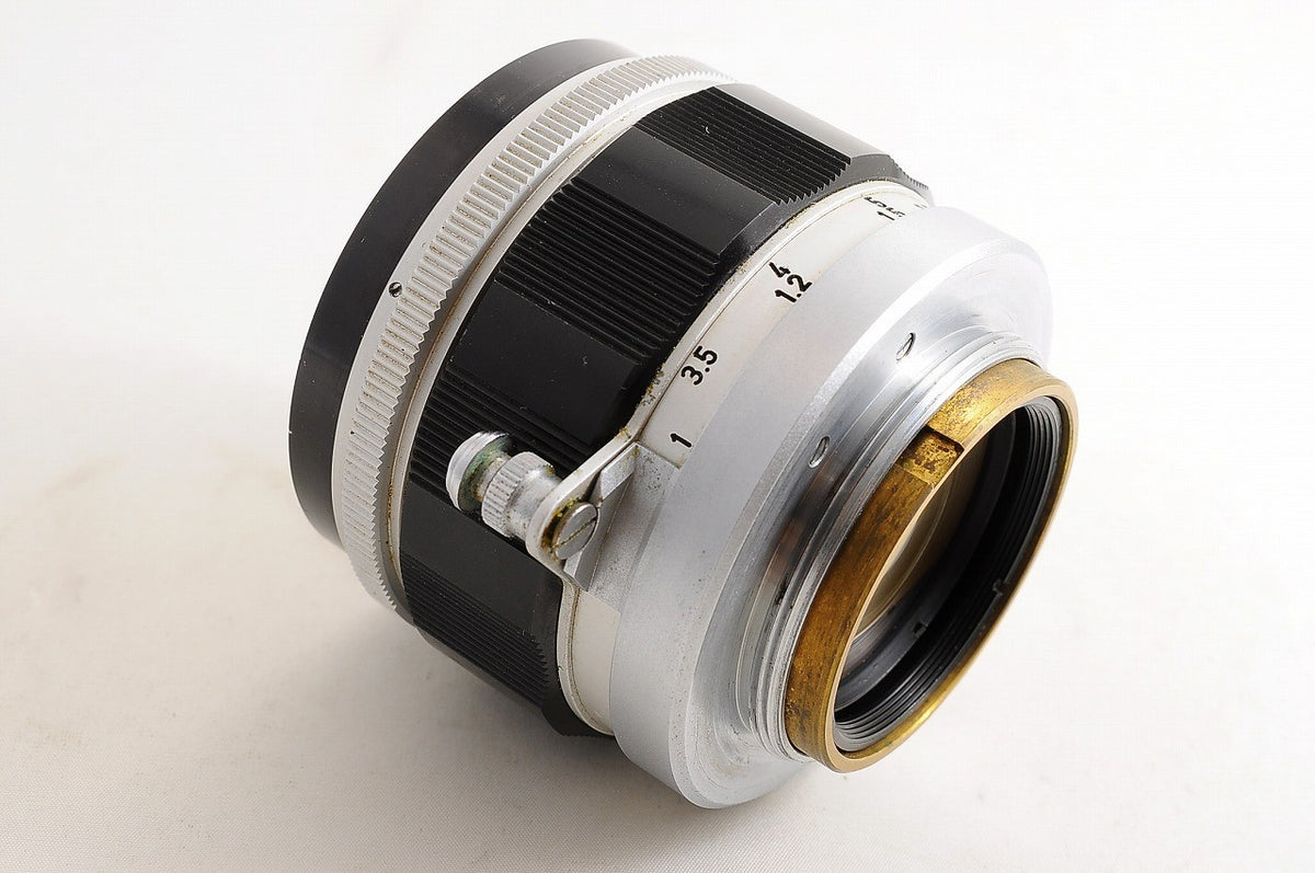 [Mint w/Hood Adapter Caps] Canon 50mm f1.4 L39 LTM Rangefinder MF Lens Japan