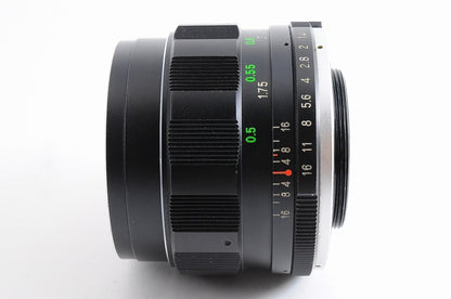 [Exc+] Ricoh Rikenon 55mm f/1.4 Tomioka Fast MF Lens Pentax M42 Screw Japan