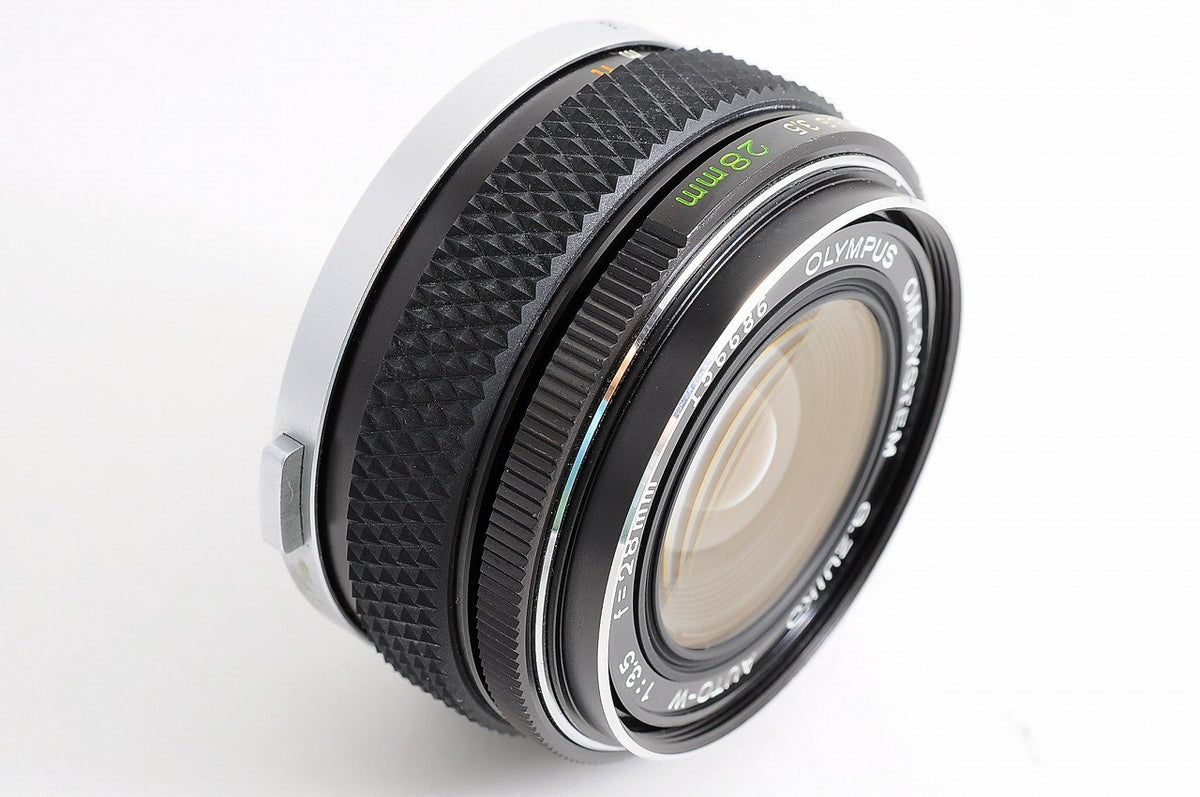 [Mint] Olympus OM G.Zuiko Auto-W 28mm f/3.5 Wide MF Lens OM Mount Japan
