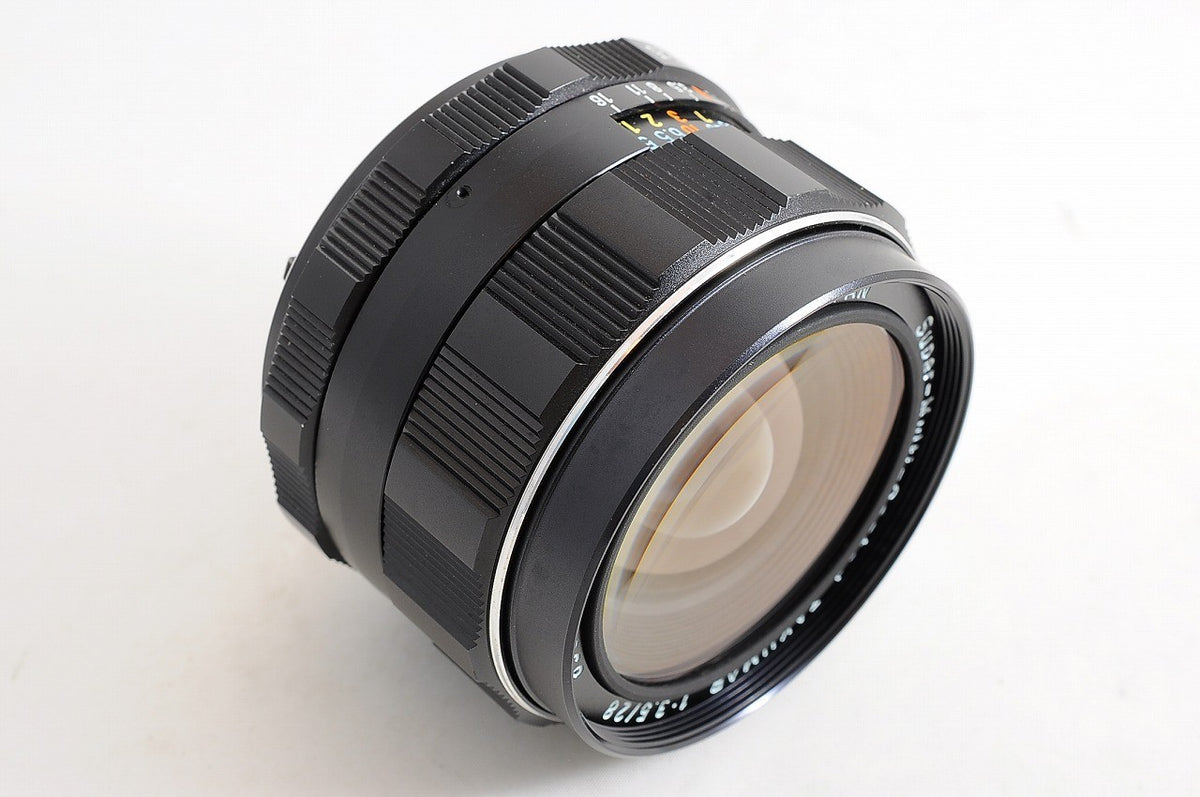 [Top Mint w/ Hood] Pentax SMC Takumar 28mm f/3.5 Wide MF M42 Screw Lens Japan