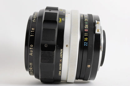 [Near Mint+ HS-7 Hood] Nikon Non-AI Nikkor-H Auto 85mm f/1.8 Fast MF Japan