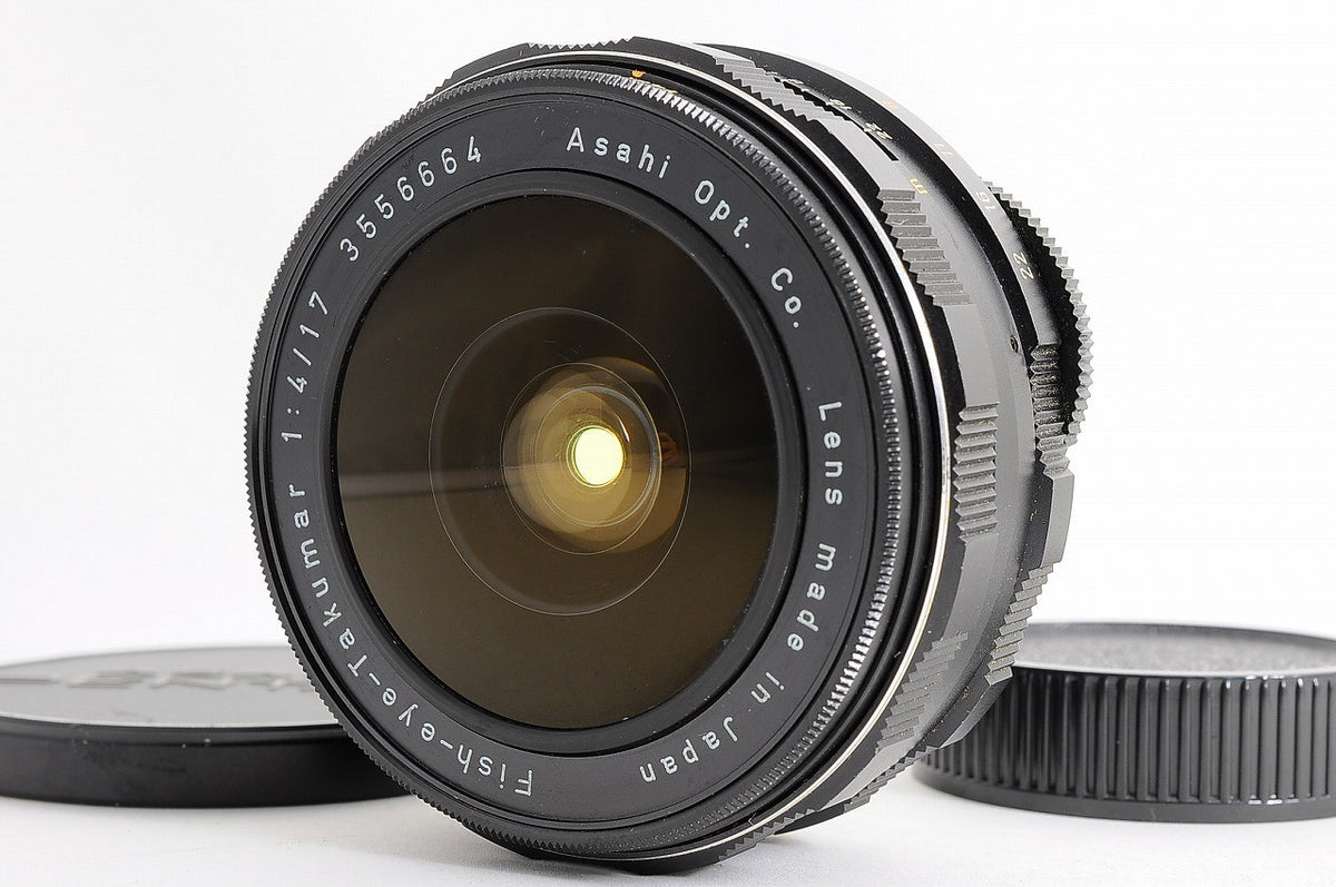 [Top Mint w/Metal Cap] Pentax Fish eye Takumar 17mm f4 MF Fisheye Lens M42 Japan