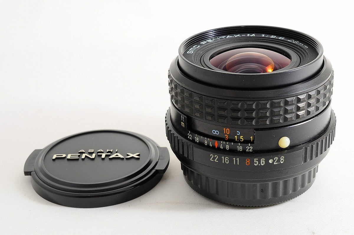 [Near Mint+ w/ Caps] SMC Pentax M 28mm f2.8 MF Wide Angle Prime Lens K Mount Jp