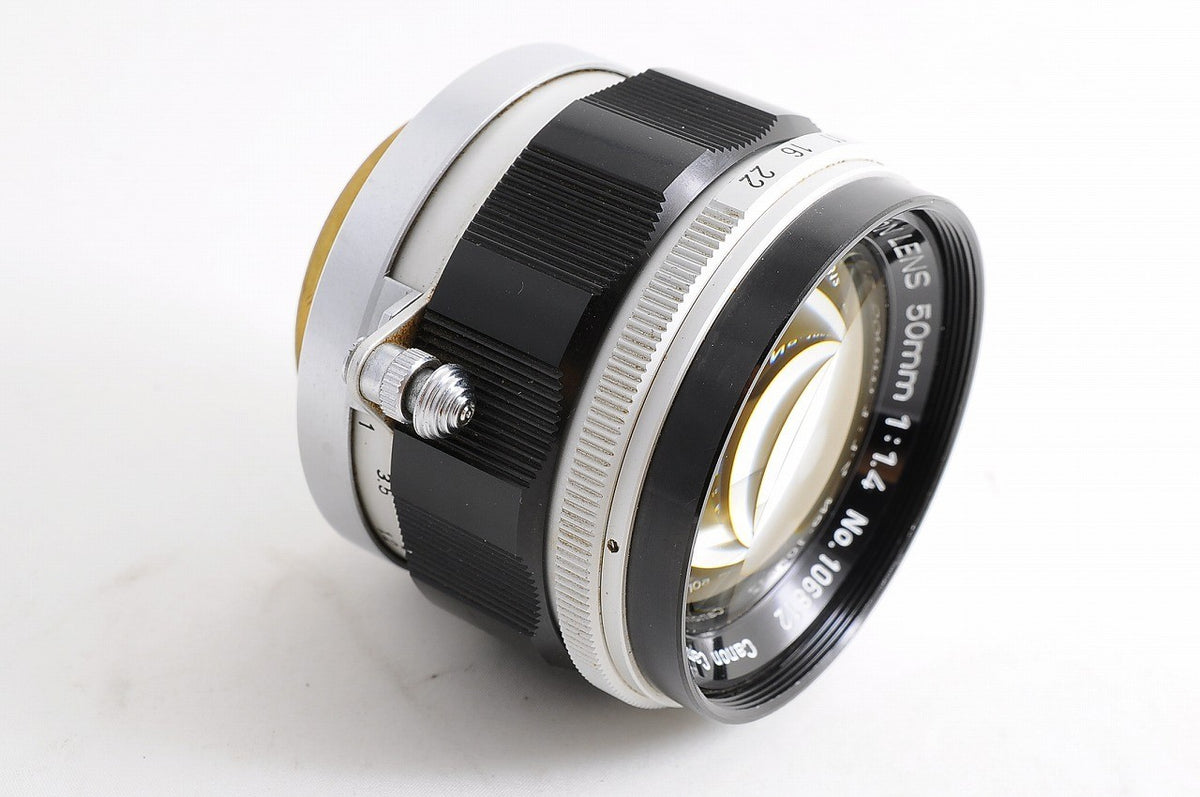 [MINT w/ Filter] Canon 50mm f/1.4 Fast MF Lens Leica L39 LTM Screw Mount Japan