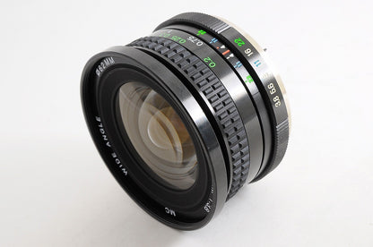 [MINT] Cosina MC 20mm f/3.8 Ultra Wide MF Lens Contax CY Mount From Japan