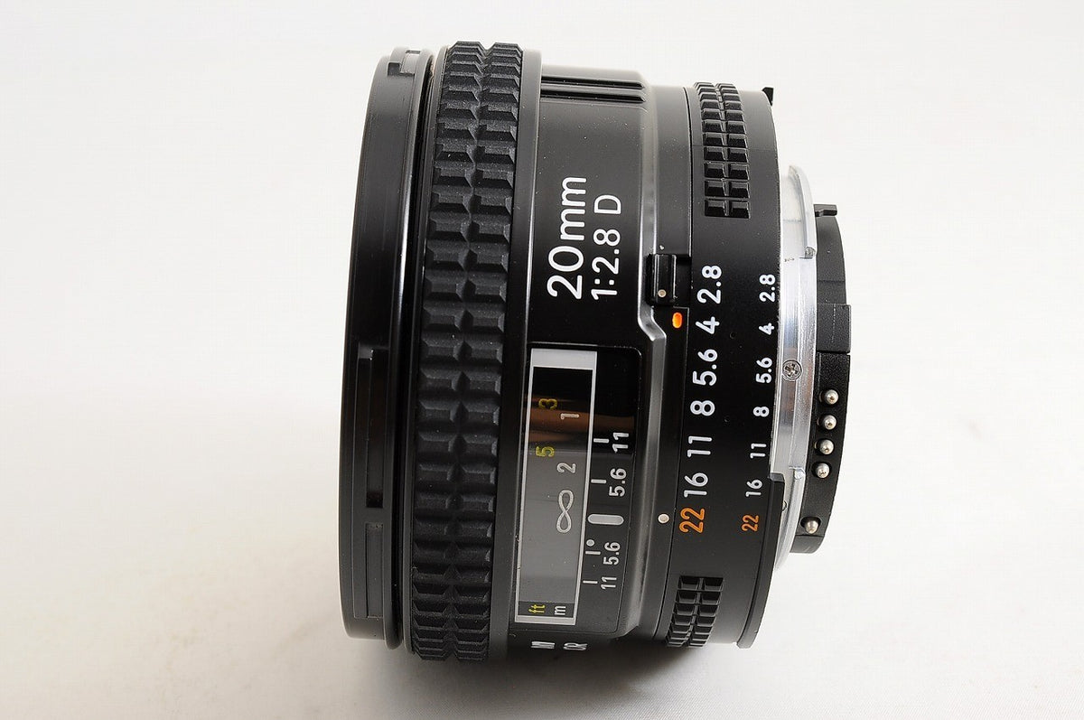 [Top Mint w/HB-4 Hood Caps] Nikon AF Nikkor 20mm f2.8 D Ultra Wide Lens Japan