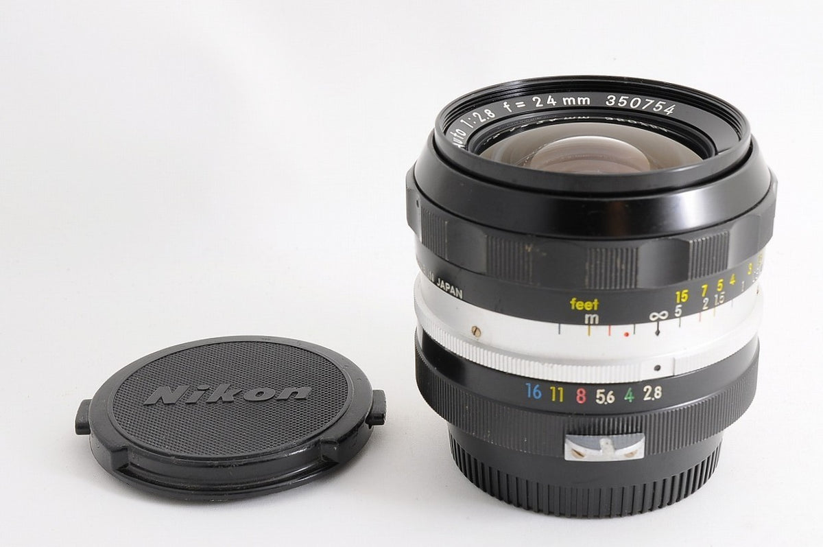 [NEAR MINT+] Nikon Non-AI Nikkor-N Auto 24mm f/2.8 Wide MF Lens Nikon F From Jp