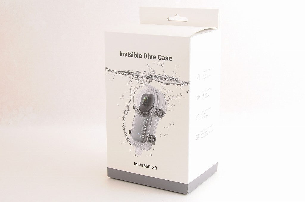 [TOP MINT Boxed] Insta360 X3 5.7K Action Camera Invisible Dive Case Japan