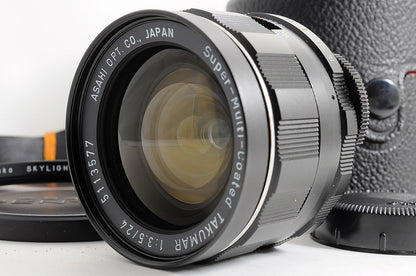 [Top Mint Case Filter] Pentax SMC Takumar 24mm f/3.5 Wide MF M42 Screw Japan