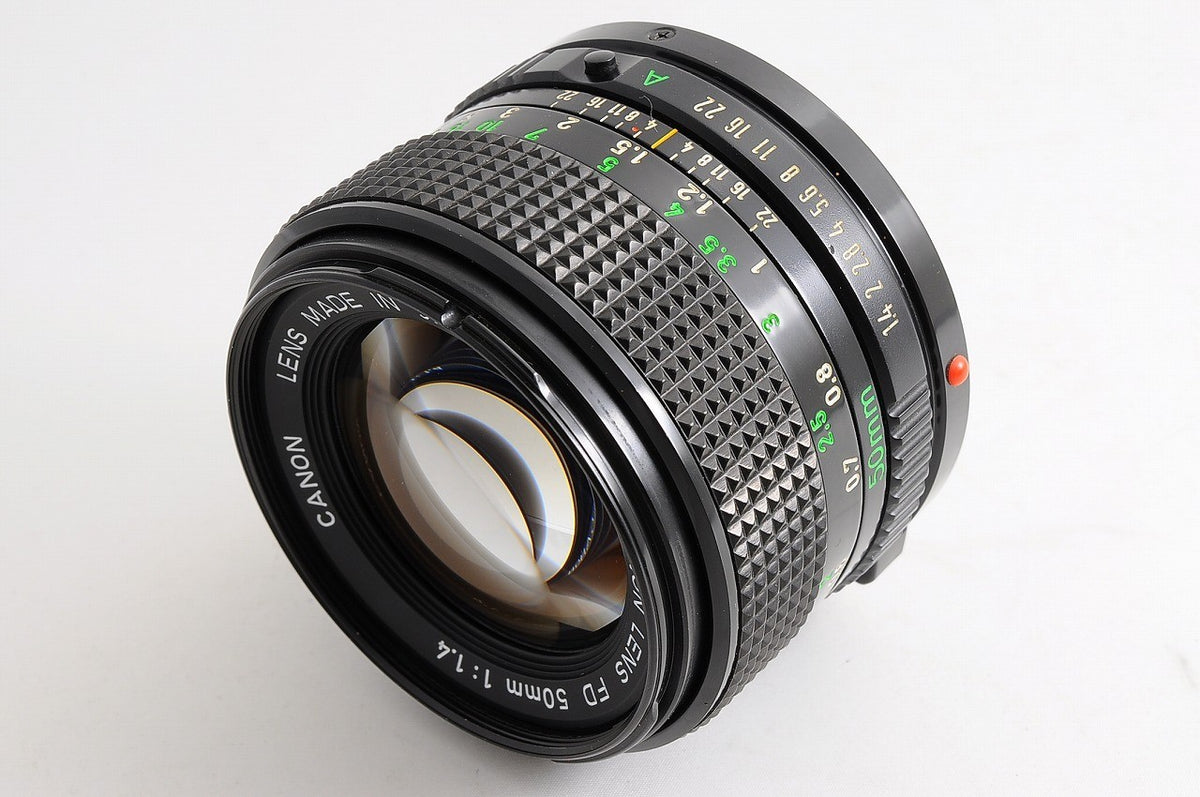 [Mint] Canon New FD nFD 50mm f/1.4 Fast MF Lens Canon FD Mount From Japan