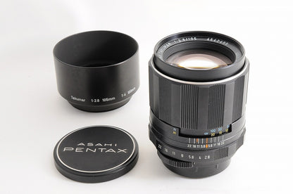 [Top Mint Hood] Pentax SMC Takumar 105mm f/2.8 Telephoto MF M42 Screw Japan
