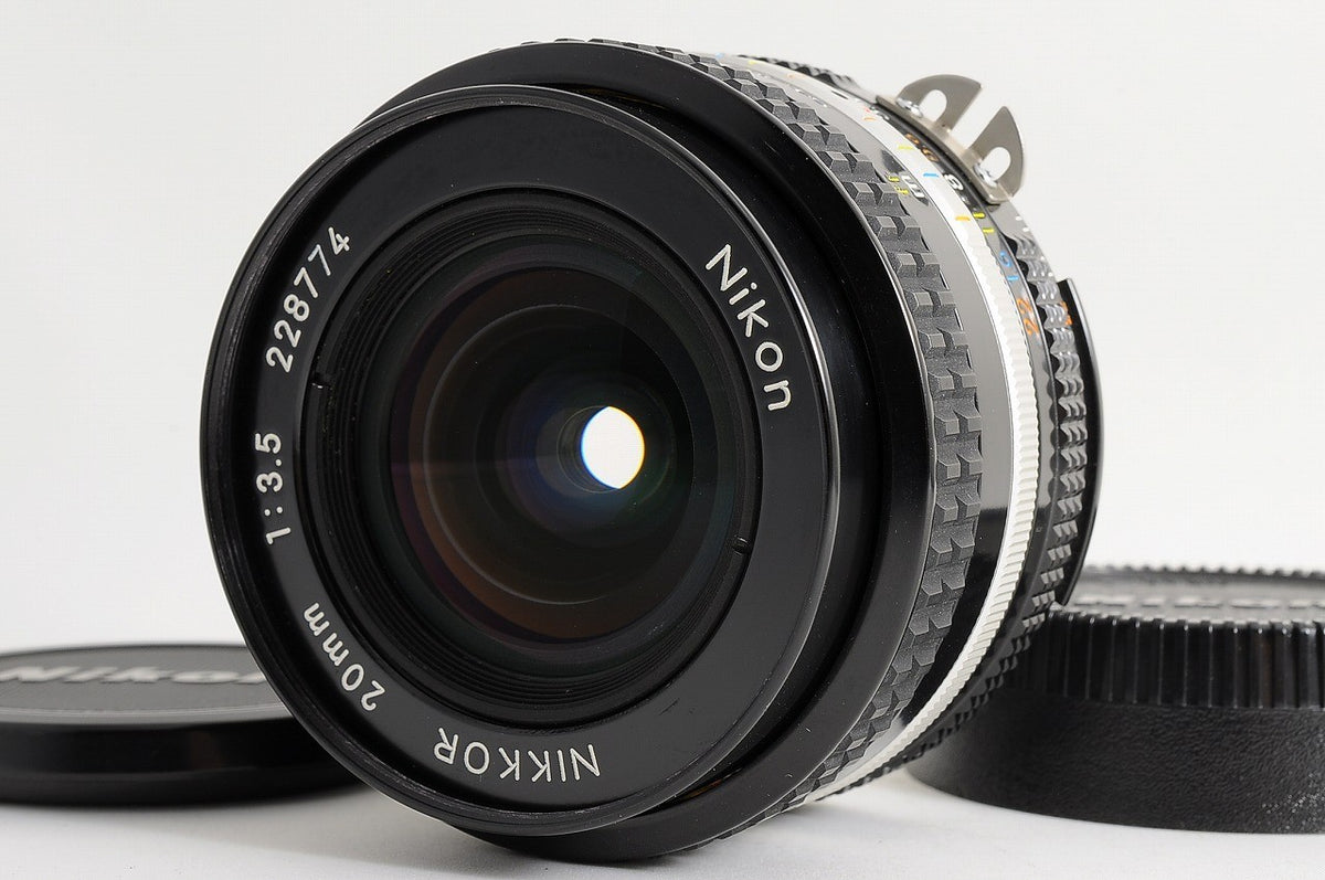 [Top Mint] Nikon AI-S AIS Nikkor 20mm f/3.5 Ultra-Wide MF Lens Nikon F Japan