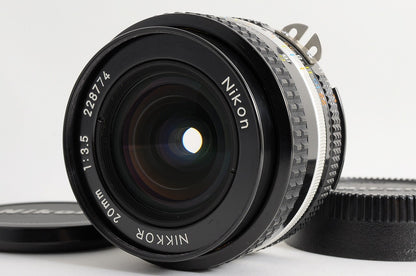 [Top Mint] Nikon AI-S AIS Nikkor 20mm f/3.5 Ultra-Wide MF Lens Nikon F Japan