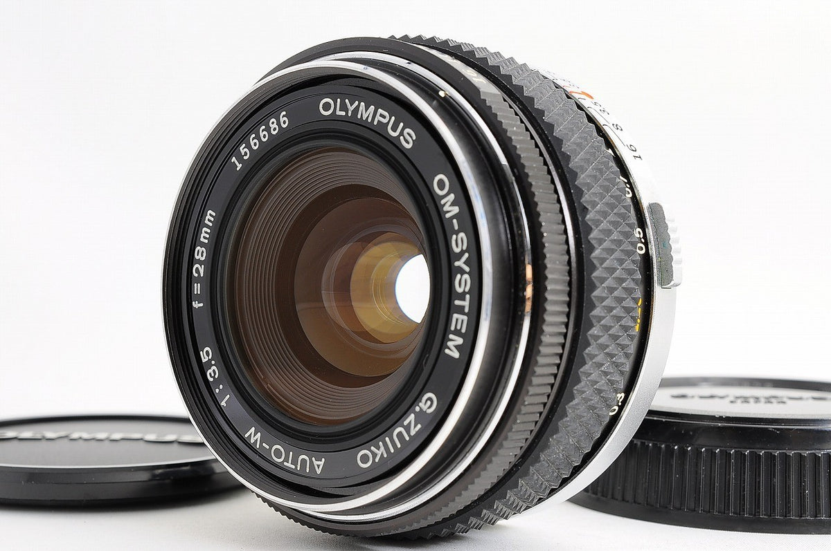 [Mint] Olympus OM G.Zuiko Auto-W 28mm f/3.5 Wide MF Lens OM Mount Japan
