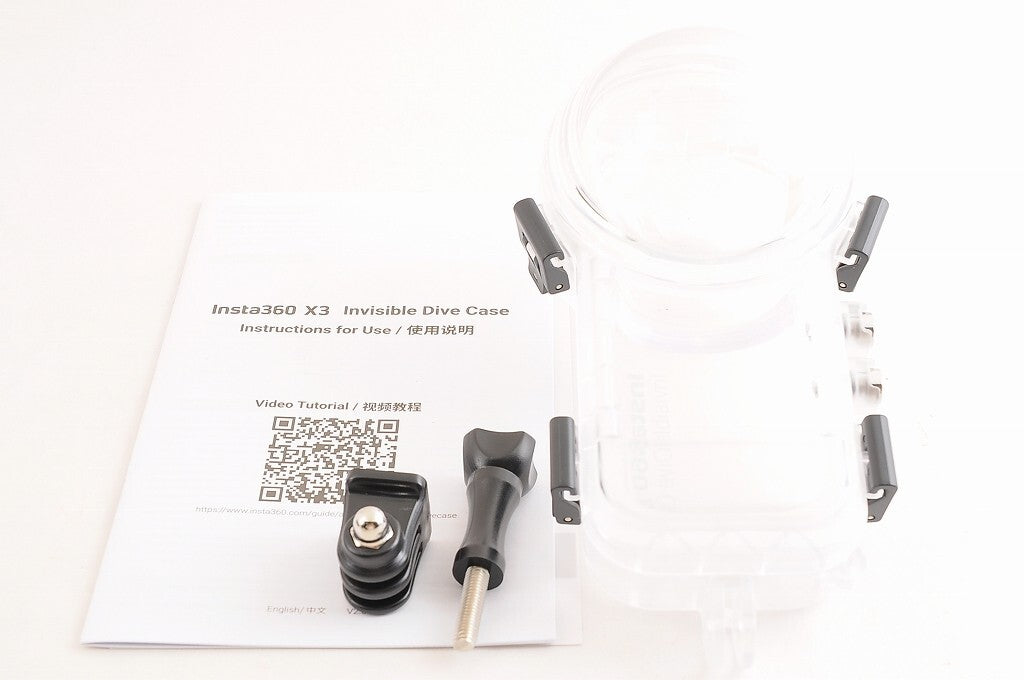 [TOP MINT Boxed] Insta360 X3 5.7K Action Camera Invisible Dive Case Japan