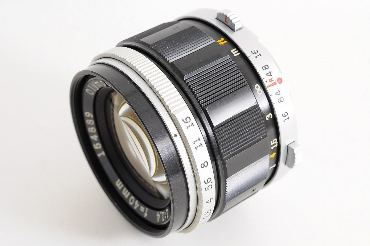[Near Mint+] Olympus Pen F G.Zuiko Auto-S 40mm f/1.4 Fast MF Lens Pen F Japan