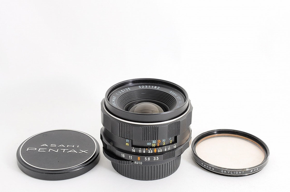 [Near Mint+ w/Filter Cap] Pentax Super Multi Coated Takumar 35mm f3.5 M42 Japan