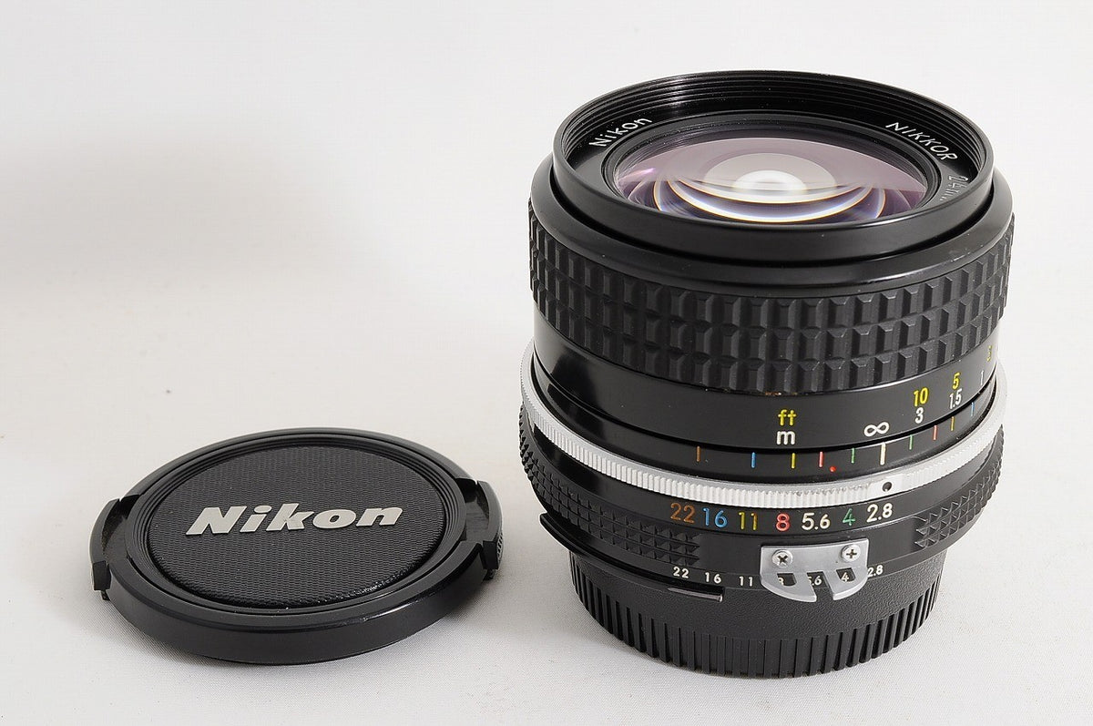 [MINT] Nikon AI Nikkor 24mm f/2.8 Wide MF Lens Nikon F Mount Film SLR Japan