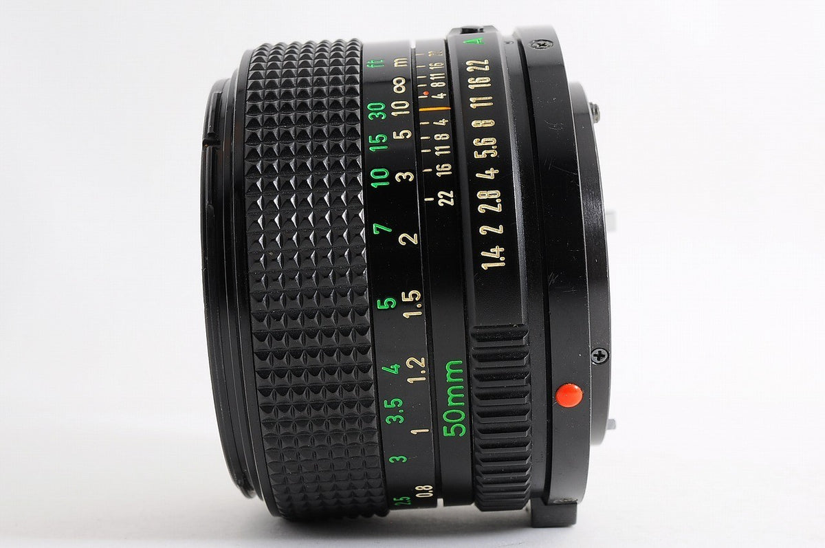 [MINT] Canon New FD nFD 50mm f/1.4 Fast MF Lens Canon FD Mount From Japan