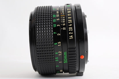 [MINT] Canon New FD nFD 50mm f/1.4 Fast MF Lens Canon FD Mount From Japan