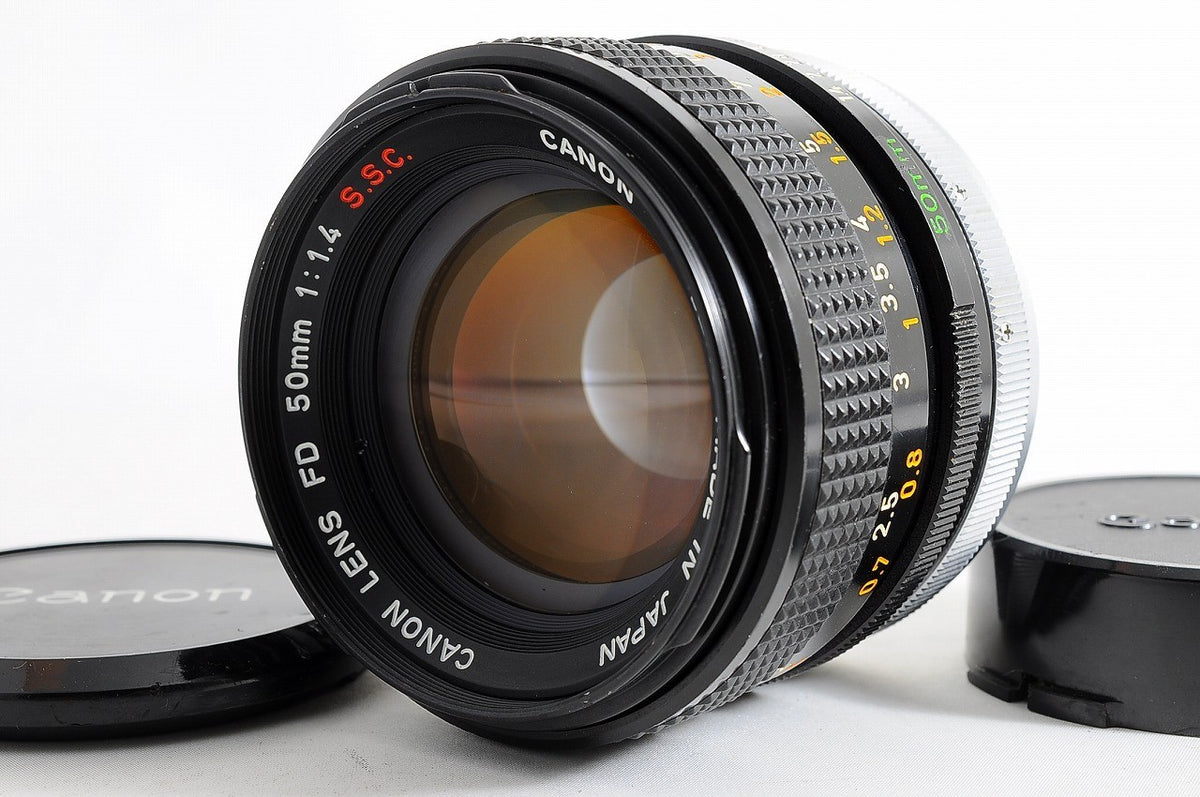 [Exc+ O-Mark] Canon FD 50mm f1.4 S.S.C. SSC Fast MF Standard Prime Lens Japan