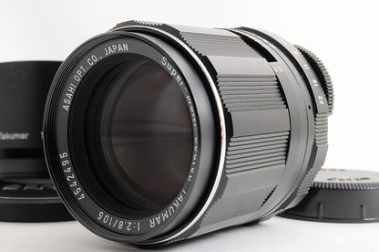 [Top Mint Hood] Pentax SMC Takumar 105mm f/2.8 Telephoto MF M42 Screw Japan