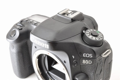 [TOP MINT 6.8K SC] Canon EOS 80D DSLR Camera Body 16GB SD Card From Japan