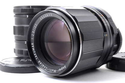 [NEAR MINT+] Pentax SMC Takumar 105mm f/2.8 Telephoto MF Lens M42 Tube Japan