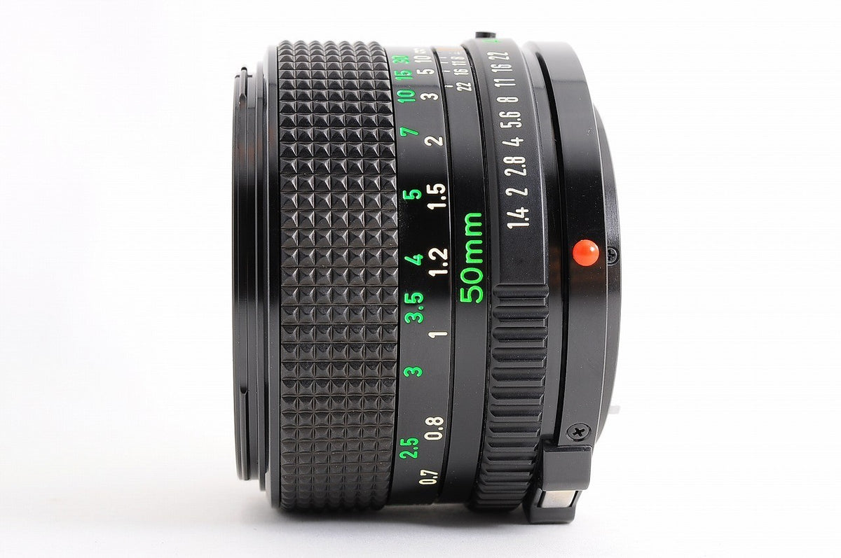 [Super Rare Unused] Canon New FD nFD 50mm f1.4 Lens BS-52 Hood In Box From Japan
